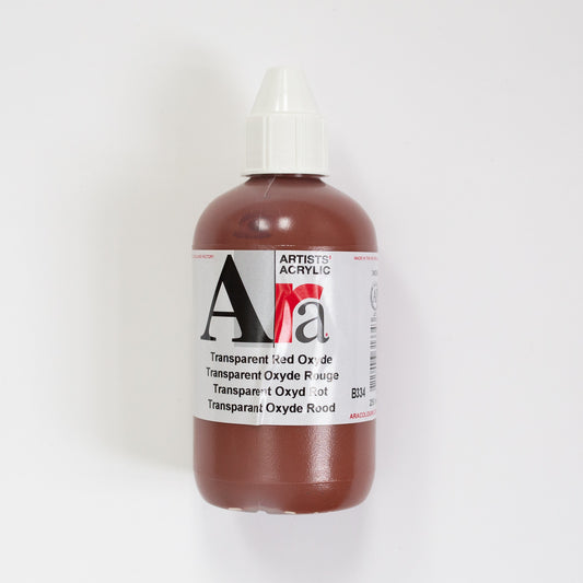 Ara Acrylic 250ml 334 Transparent Red Oxide B