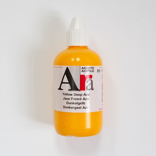 Ara Acrylic 250ml 015 Yellow Deep Azo B