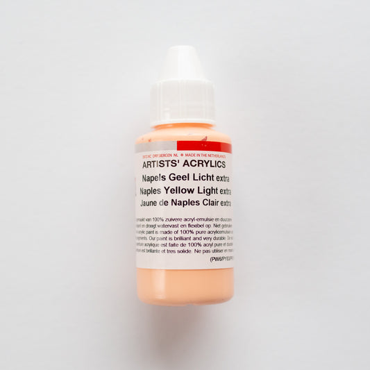 Ara Acrylic 100ml 114 Naples Yellow Light Extra A