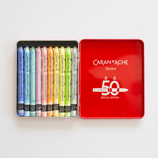 Caran d'Ache Neocolor II Set 10 50 Years Pastel