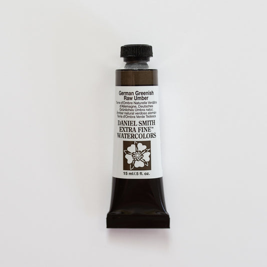 Daniel Smith Watercolor 15ml Extra Fine German Greenish Raw Umber 1