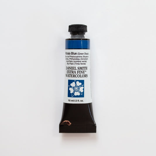 Daniel Smith Watercolor 15ml Extra Fine Phthalo Blue (Green Shade) 1