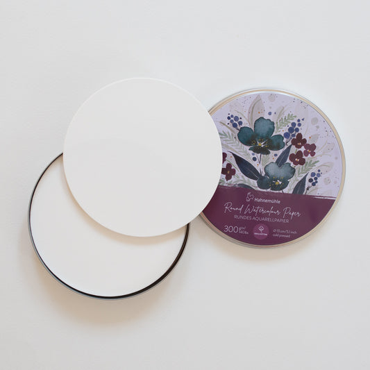 Hahnemühle Expression Round watercolour cold paper 300g