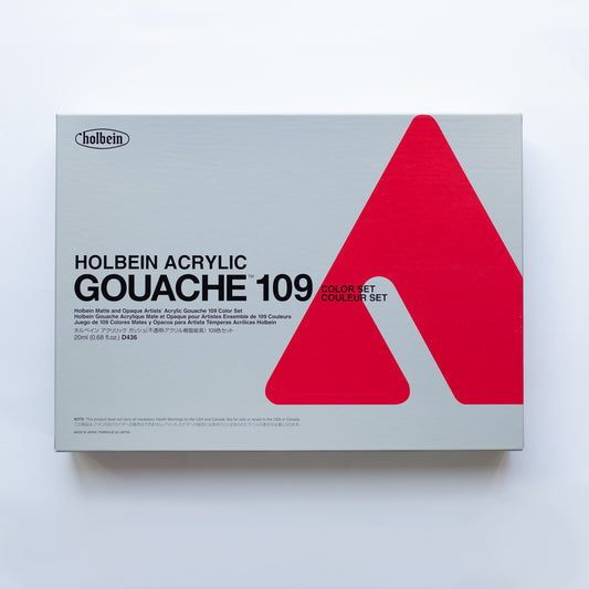 Holbein acrylic gouache set 109