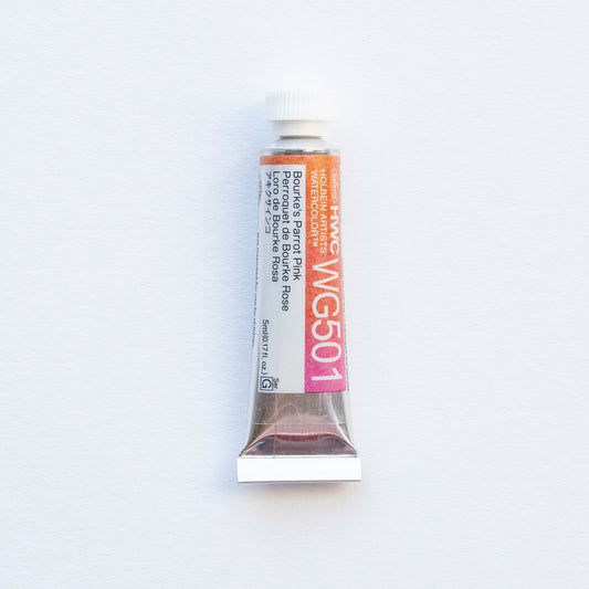 Holbein Artists' Watercolor 5ml WG501 Bourke's Parrot Pink G