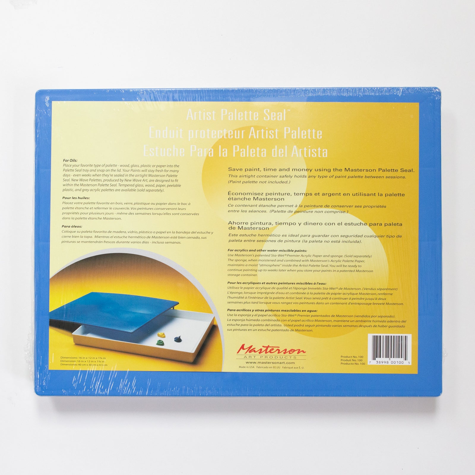 MASTERSON PALETTE SEAL – Art Plus NH MASTERSON PALETTE SEAL – Art Plus NH
