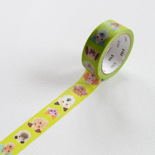 MT Masking tape Puppy's face