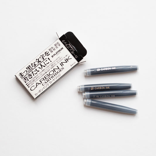 Platinum Carbon ink Cartridge 4x Black