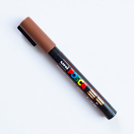Posca marker PC3M F 0.9-1.3mm Brown