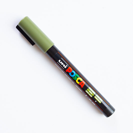 Posca marker PC3M F 0.9-1.3mm Khaki Green