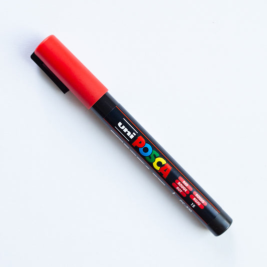 Posca marker PC3M F 0.9-1.3mm Red