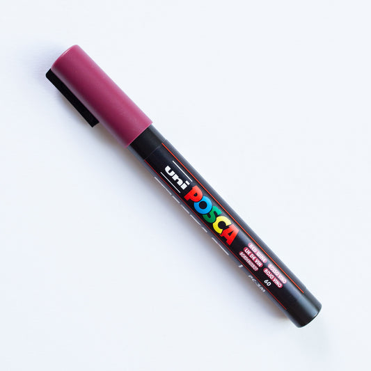 Posca marker PC3M F 0.9-1.3mm Red wine
