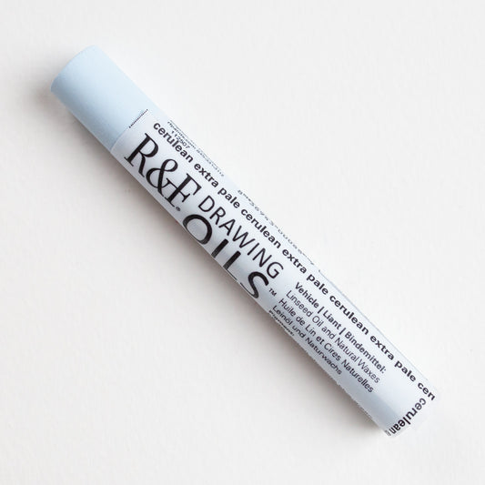 R&F Drawing Oils 12ml Cerulean Extra Pale
