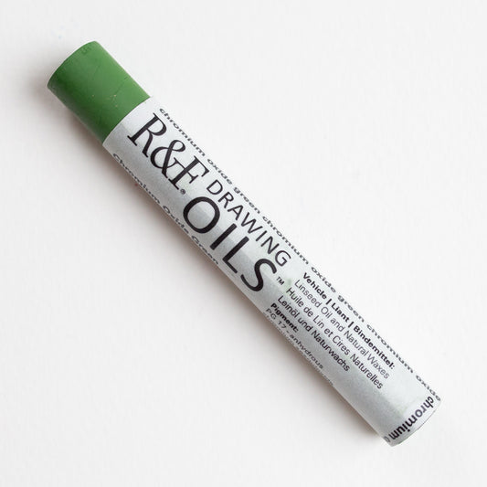 R&F Drawing Oils 12ml Chrome Oxide Green