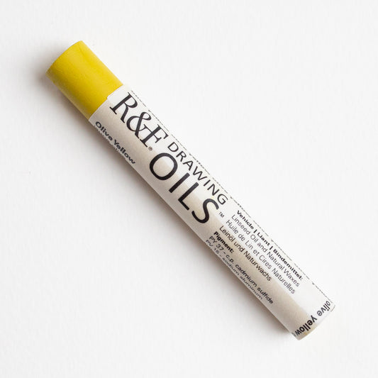 R&F Drawing Oils 12ml Olive Yellow