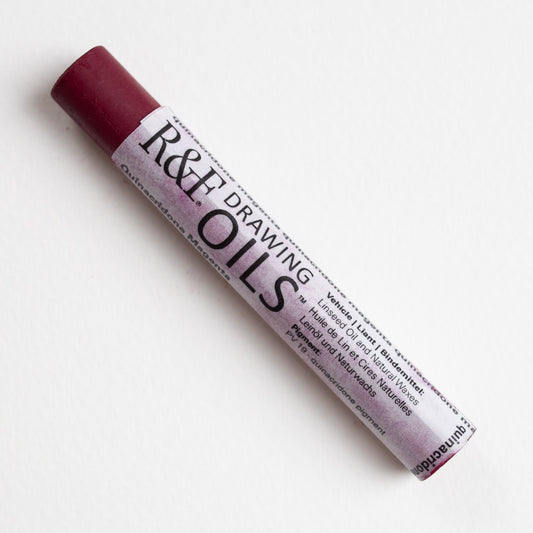 R&F Drawing Oils 12ml Quinacridone Magenta