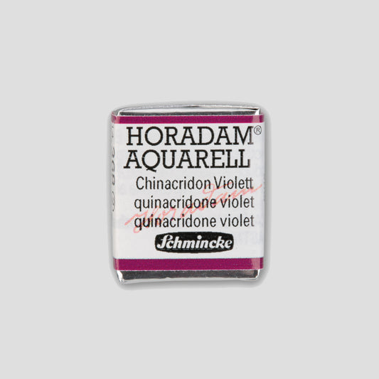 Schmincke Horadam Aquarelverf 368 Quinacridone Violet half pan 2