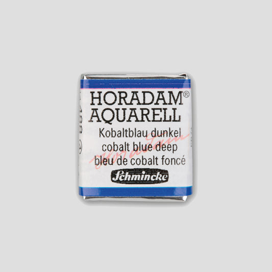 Schmincke Horadam Aquarelverf 488 Cobalt Blue Deep half pan 4