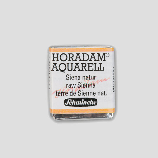 Schmincke Horadam Aquarelverf 660 Raw Sienna half pan 1