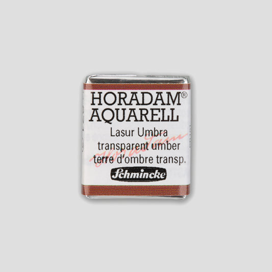 Schmincke Horadam Aquarelverf 671 Transparent Umber half pan 2