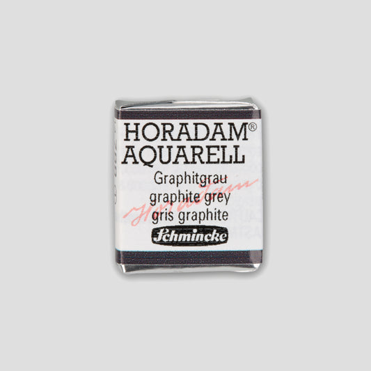 Schmincke Horadam Aquarelverf 788 Graphite Grey half pan 1