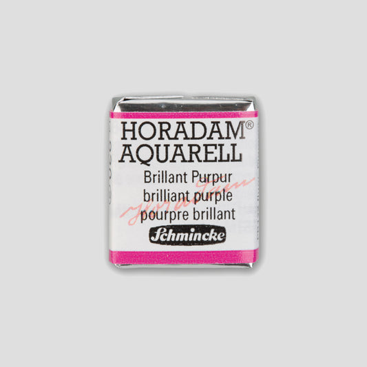 Schmincke Horadam Aquarelverf 930 Brilliant Purple half pan 2