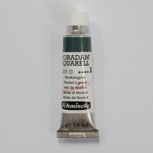 Schmincke Horadam Aquarelverf 521 Hooker's Green 15ml 1
