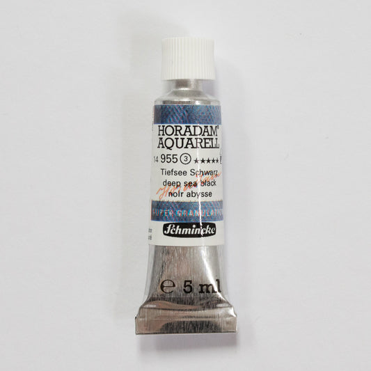 Schmincke Horadam Aquarelverf 955 Deep Sea Black 5ml 3