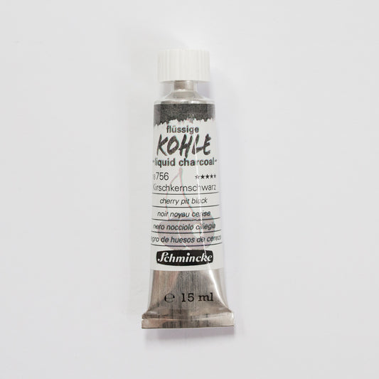 Schmincke Liquid charcoal cherry pit black 15ml
