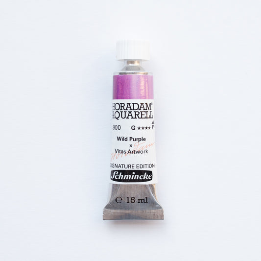 Schmincke Horadam Aquarelverf 900 Wild Purple x Vitas Artworks 15ml Signature Edition