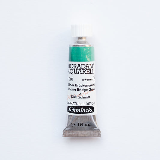 Schmincke Horadam Aquarelverf 901 Cologne Bridge Green 15ml Signature Edition