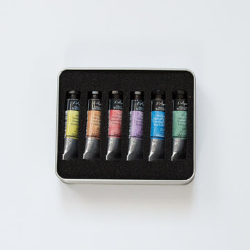 Sennelier l'Aquarelle set 6 Iridescent Introduction
