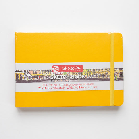 Talens Schetsboek Goudgeel 21x14.8 cm 140g