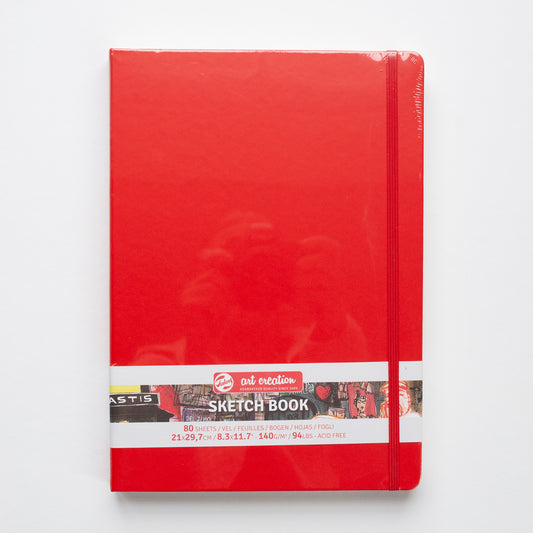 Talens Schetsboek Rood 21x29.7 cm 140g