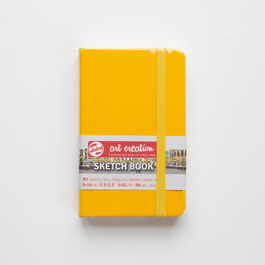 Talens Schetsboek Goudgeel 9x14 cm 140g