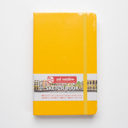 Talens Schetsboek Goudgeel 13x21 cm 140g