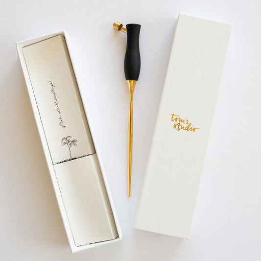 Tom's Studio Bloom Calligraphy Pen Oblique Black