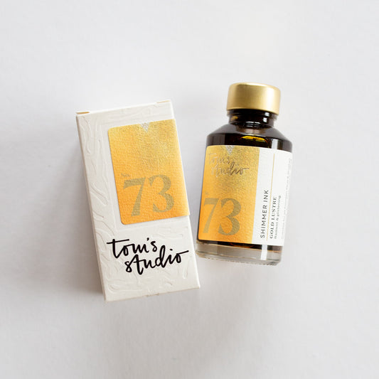 Tom's Studio Fountain Pen Ink 73 Gold Lustre (Shimmer)
