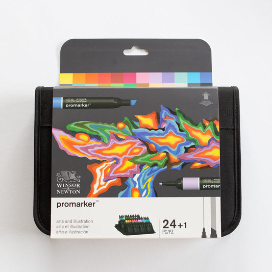 Winsor & Newton Promarker Set 24+1 Arts&Illustration