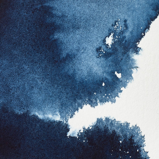 Winsor & Newton Professional Water Color half pan Indigo 1