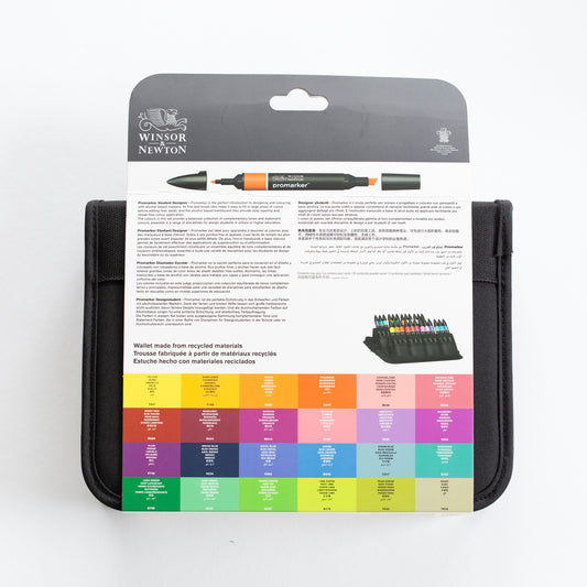 Winsor & Newton Promarker Set 24+1 Student Designer