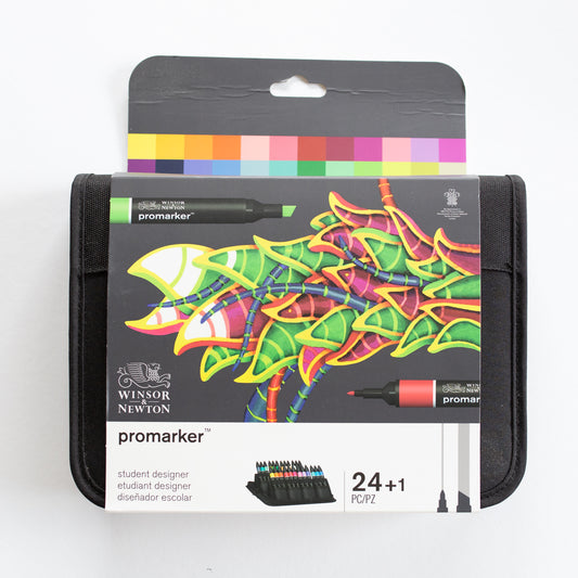 Winsor & Newton Promarker Set 24+1 Student Designer