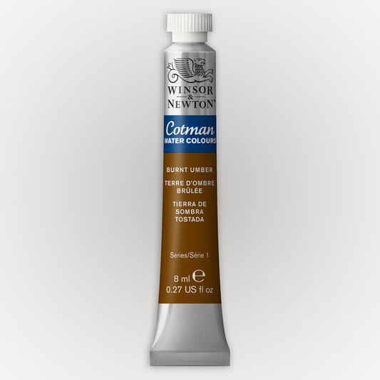 Winsor & Newton Cotman 8ml 076 Burnt Umber