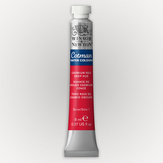 Winsor & Newton Cotman 8ml Cadmium Red Deep Hue