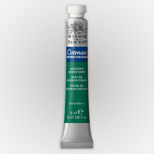 Winsor & Newton Cotman 8ml Hookers Green Dark