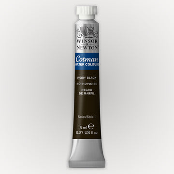 Winsor & Newton Cotman 8ml Ivory Black