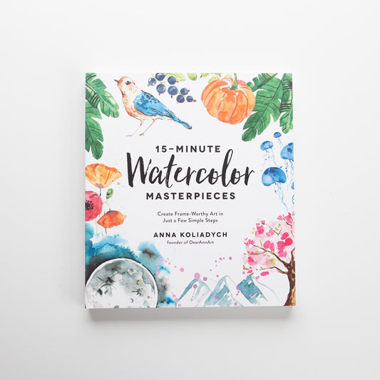 „15 Minuten Aquarell-Meisterwerke“ von Anna Koliadych