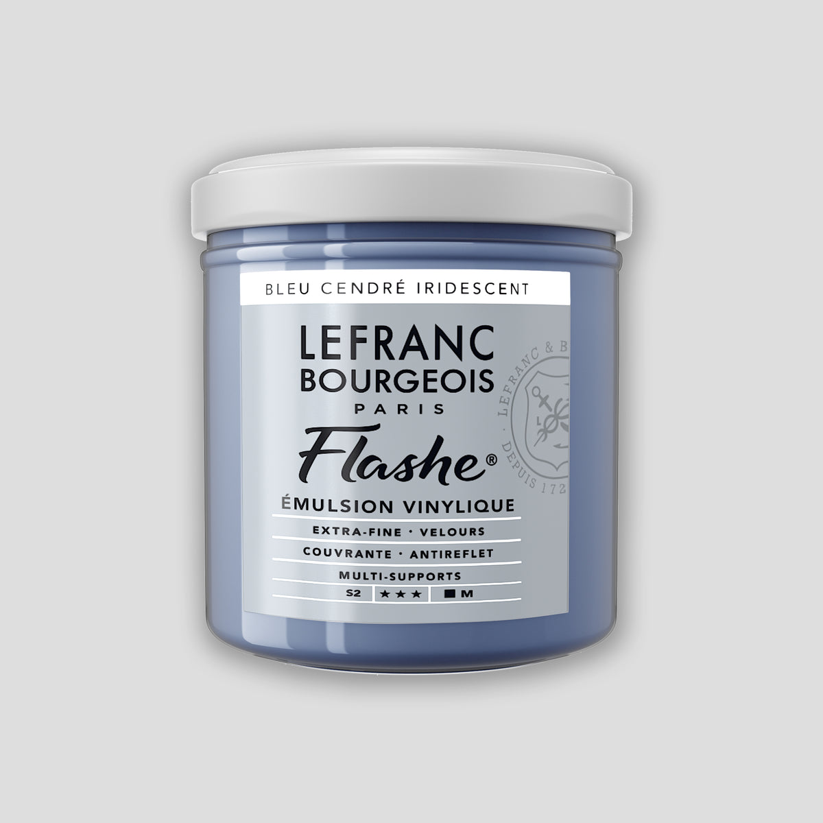 Lefranc Bourgeois Flashe Acrylverf 125ml Ash Blue Iridescent 2