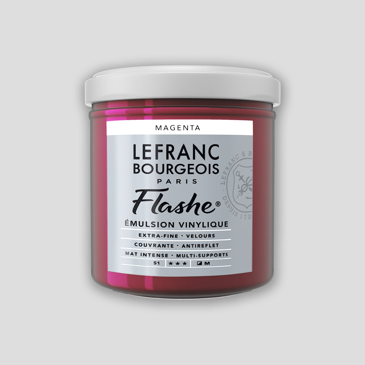 Lefranc Bourgeois Flashe Acrylverf 125ml Magenta 1