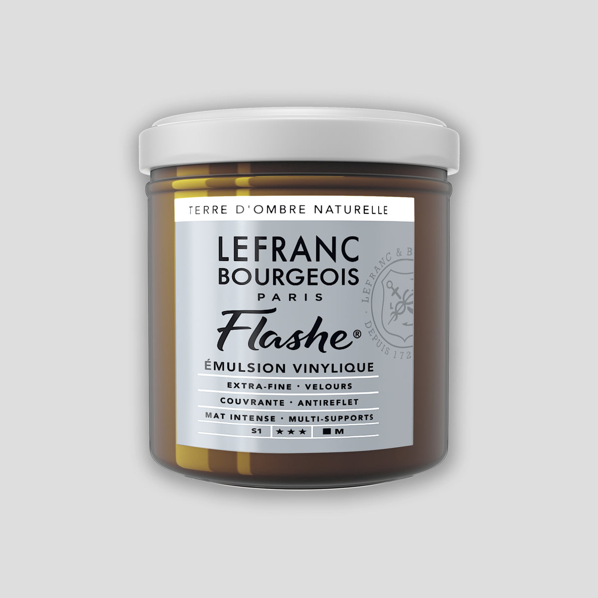 Lefranc Bourgeois Flashe Acrylverf 125ml Raw Umber 1